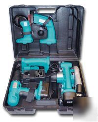 Motor city tools 5PC 18 volt tool kit w/2 batteries