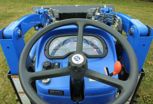 New 2006 holland TC45DA 45HP tractor with attachments