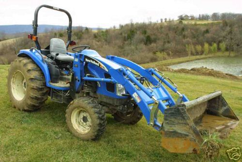 New 2006 holland TC45DA 45HP tractor with attachments