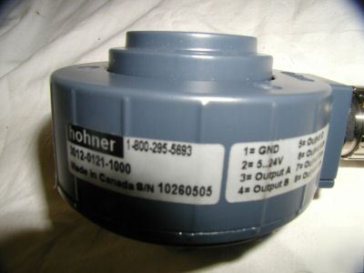 New hohner shaft encoder 3012-0121-1000 380 ma max 2