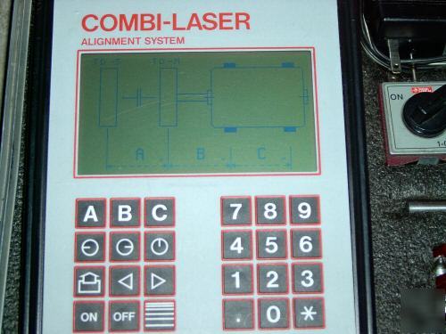 Shaft laser alignment system