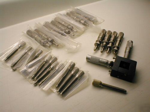 Starrett micrometer heads 