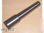 Rdg two morse taper blank end arbor ( soft arbour lathe