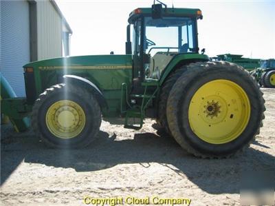 1997 john deere jd 8400 mfwd tractor 225HP 8676 hrs