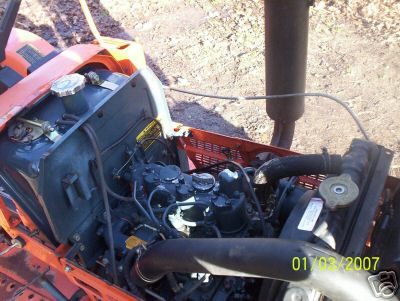 B7200 4 wheel drive kubota 25 anniversary tractor