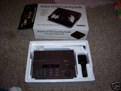Bearcat 147XLT scanning radio 16 channel 10 bands
