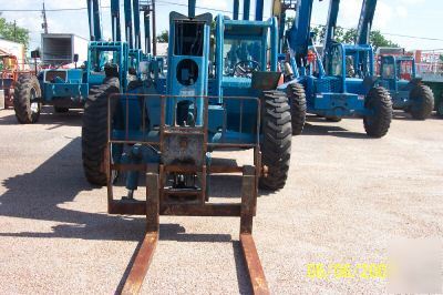 Gradall 534D6, 6000 lb telehandler, 2000, side tilt 
