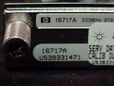 Hp 16717A logic analyzer module 333MHZ / 2GHZ / 2M/68CH