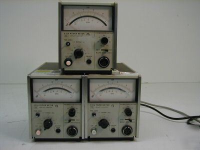 Hp 432A power meter lot of 5 untested