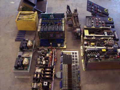 Huge lot of fanuc controls , velocity,screens,input 