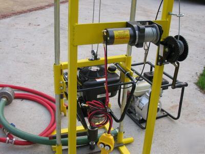 Hydrotechpro portable water well (borehole) drill rig