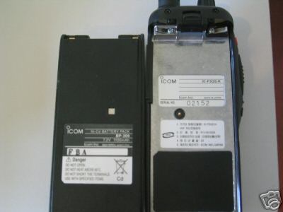 Icom ic-F3GS-h, 220MHZ , vhf 40CH 3W radio