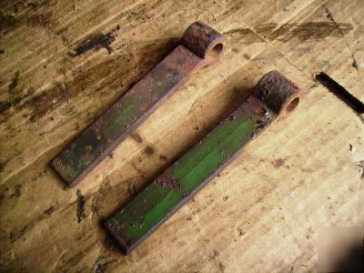 John deere a tractor brake locks