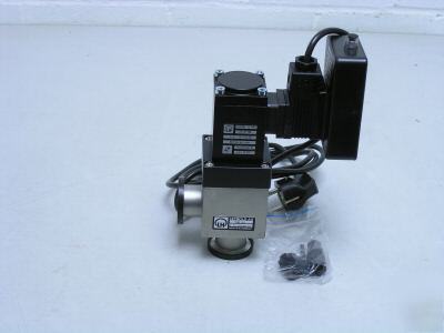 Leybold dn-25 kf 90 degree solenoid vacuum valve 220V