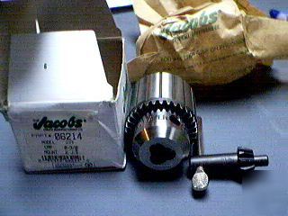 New jacobs chuck 6214 model 2A 0-3/8