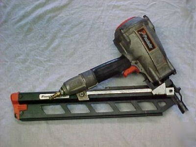 Paslode powermaster plus framing nailgun model F350S