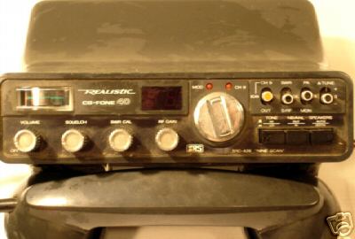 Realistic cb fone 40 with handset trc-426 