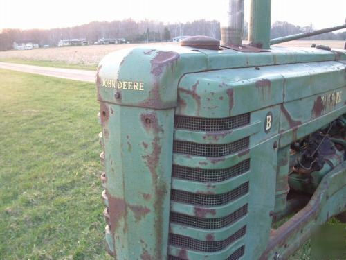 Restorable 1948 john deere model b