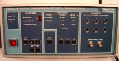  S5200E DS3 digital transmission test set w/manual