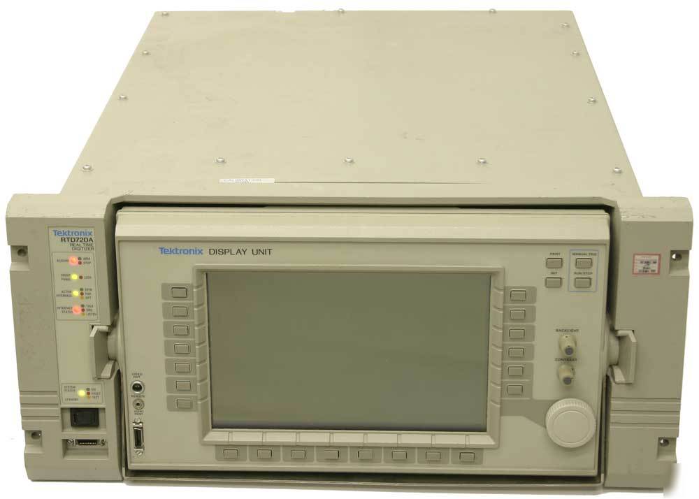 Tektronix tek RTD723A real time digitizer rackmount