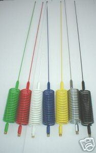 Trucker 80 mini springer 2KW cb antenna in 7 colours 