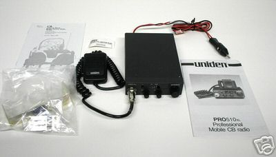 Uniden pro 510XL 2 way compact cb radio 40 channel