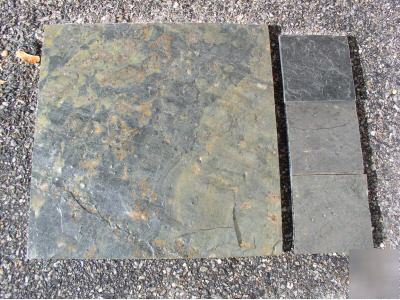 Verde mare cleft natural stone tile