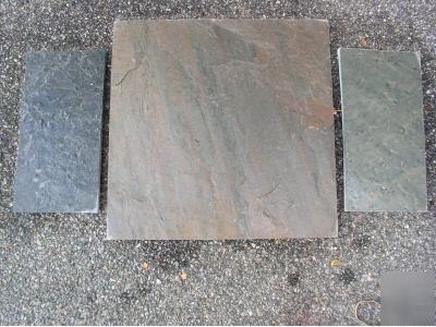 Verde mare cleft natural stone tile