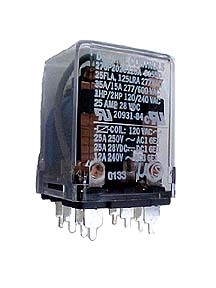 Very nice 125VAC dpdt deltrol controls relay