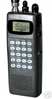 Yupiteru mvt-3300 vhf uhf scanner receiver mk ii