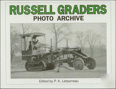 Russell vintage road construction equipment illustrated