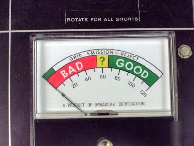 1 - b & k model 607 solid state tube tester (22K)