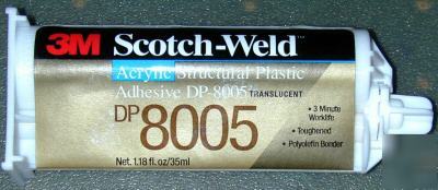 3M scotch-weldâ„¢ plastic adhesive dp-8005 translucent 