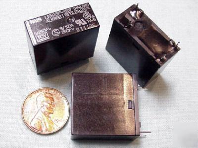 2x NAiS LKS1aF-12V Power Relays – 12V Coil, 5A Contacts, SPST, UL Rated – USA Seller