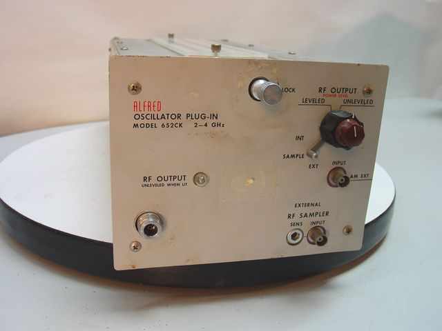Alfred 652CK 2-4 ghz oscillator plug-in - vintage colle