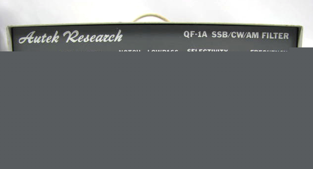 Autek research qf-1A ssb/cw/am filter