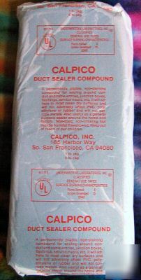 Conduit cable duct sealer pliable compound calpico 5-lb