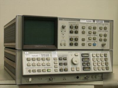 Hp 8568B spectrumanalyzer, 2PIECESYSTEM, 100HZ--1.5GHZ,