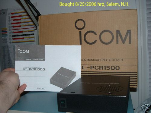 Icom pcr-1500 receiver pcr-1500 PCR1500 with dsp
