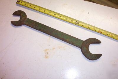 John deere plow wrench? vintage old farm tool 