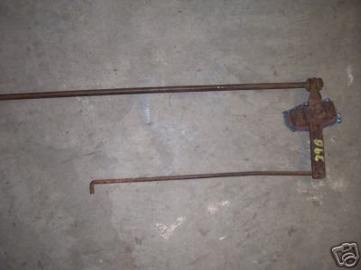 John deere shutter linkage model b 39 - 47