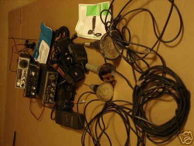Lot of realistic and ge cb radios and accesories