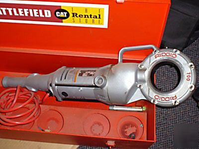 New ridgid portable threading machine low price 