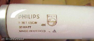 Philips F36T12/cw/ho single pin bulbs x 16