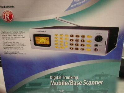 Radio shack pro 2096 digital trk mobile scan free ship