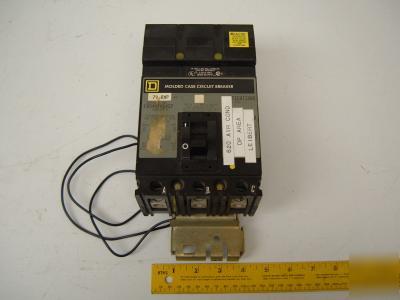 Square d molded circuit breaker / shunt trip 70 amp
