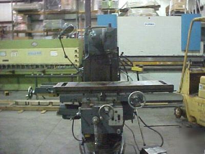 Vernier FV380 universal knee milling machine w/ arbors