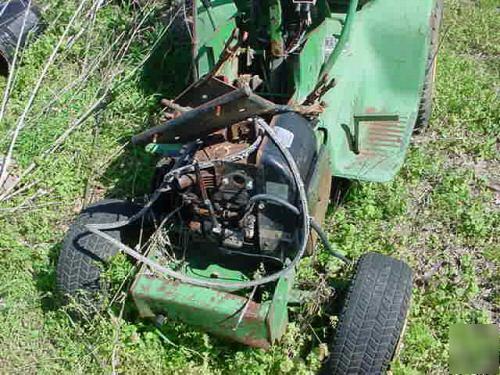 Vintage john deere 110 lawn mowers x 3