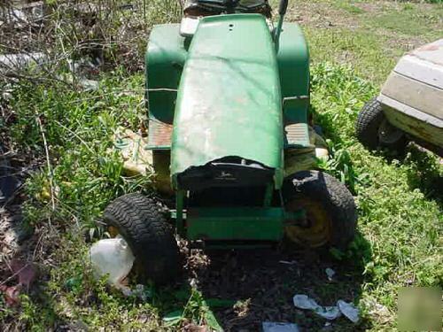 Vintage john deere 110 lawn mowers x 3