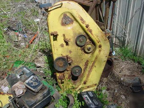 Vintage john deere 110 lawn mowers x 3